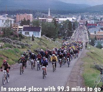 Leadville 100 start